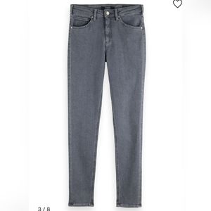 Scotch & Soda Amsterdams Blauw Haute High rise Skinny